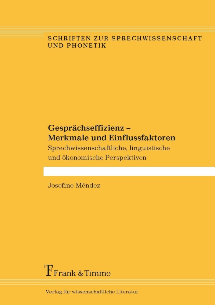 Gesprächseffizienz - Merkmale und Einflussfaktoren main product photo