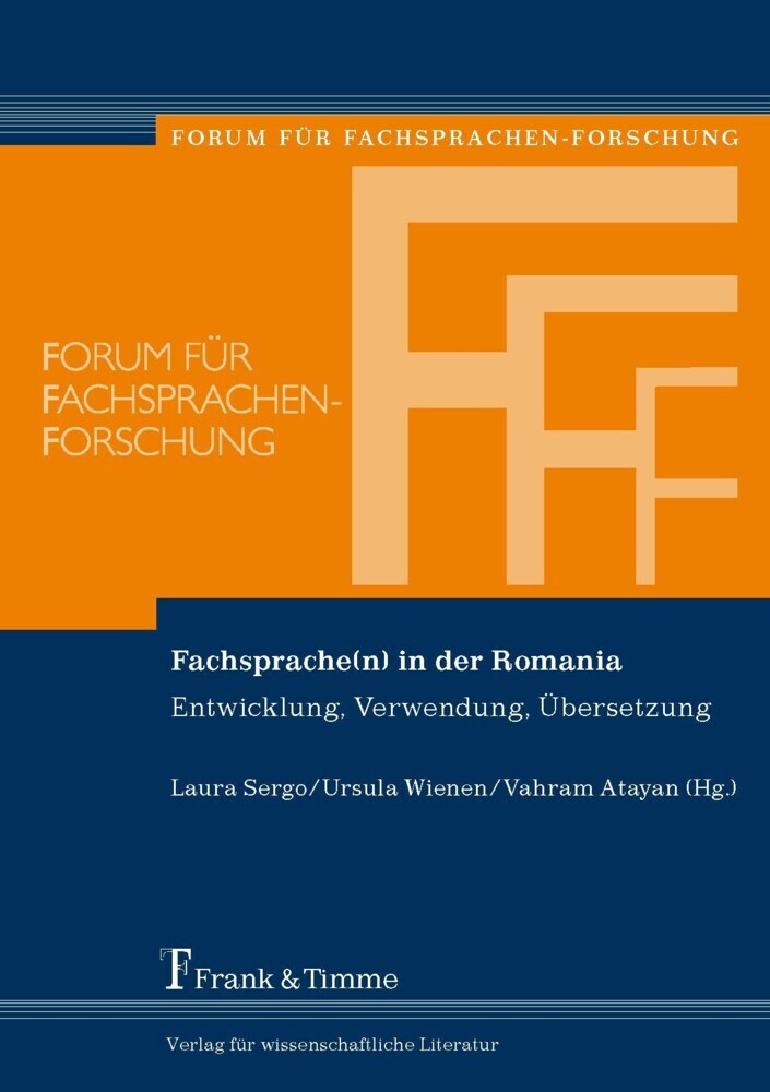Fachsprache(n) in der Romania main product photo