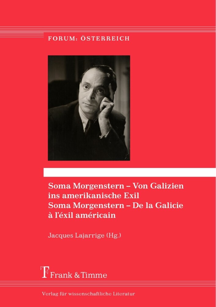 Soma Morgenstern - Von Galizien ins amerikanische Exil main product photo