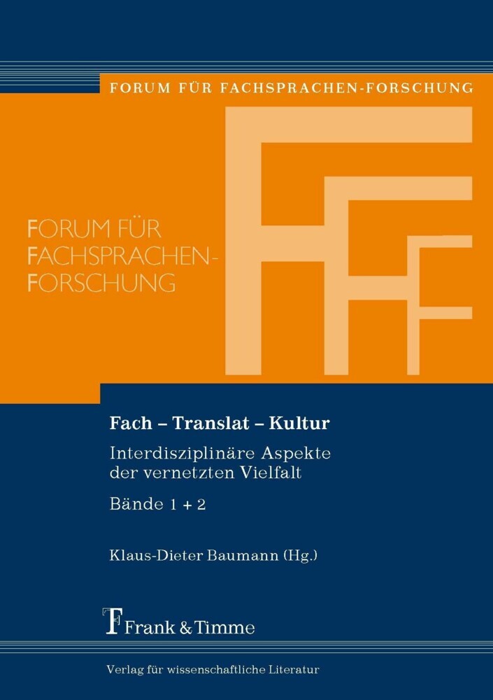 Fach - Translat - Kultur main product photo