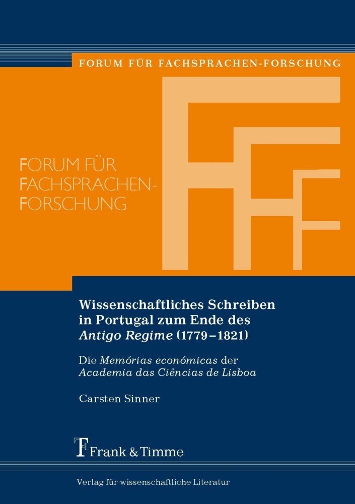 Wissenschaftliches Schreiben in Portugal zum Ende des 'Antigo Regime' (1779-1821) main product photo
