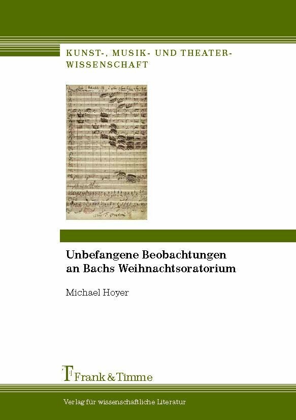 Unbefangene Beobachtungen an Bachs Weihnachtsoratorium main product photo