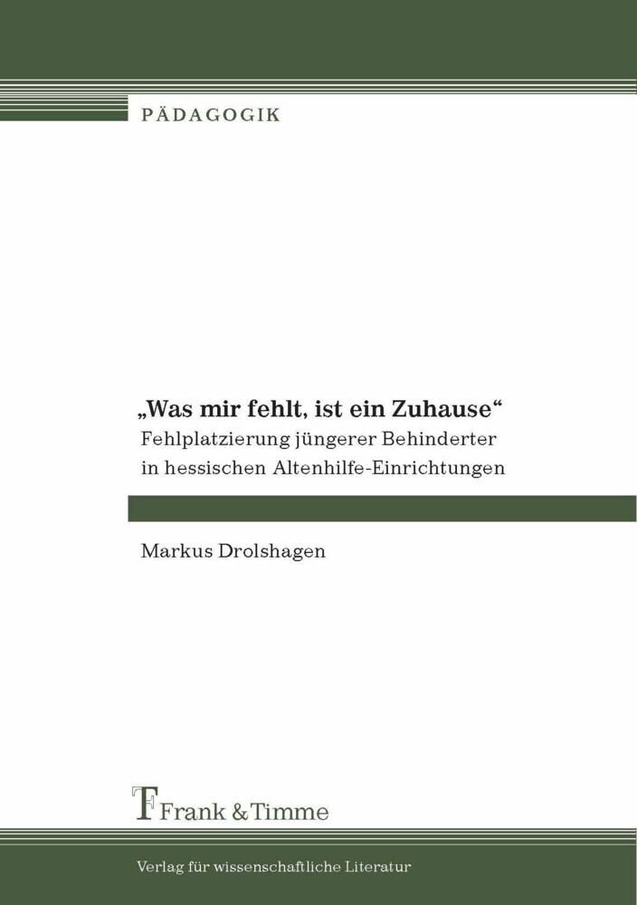 'Was mir fehlt, ist ein Zuhause' main product photo