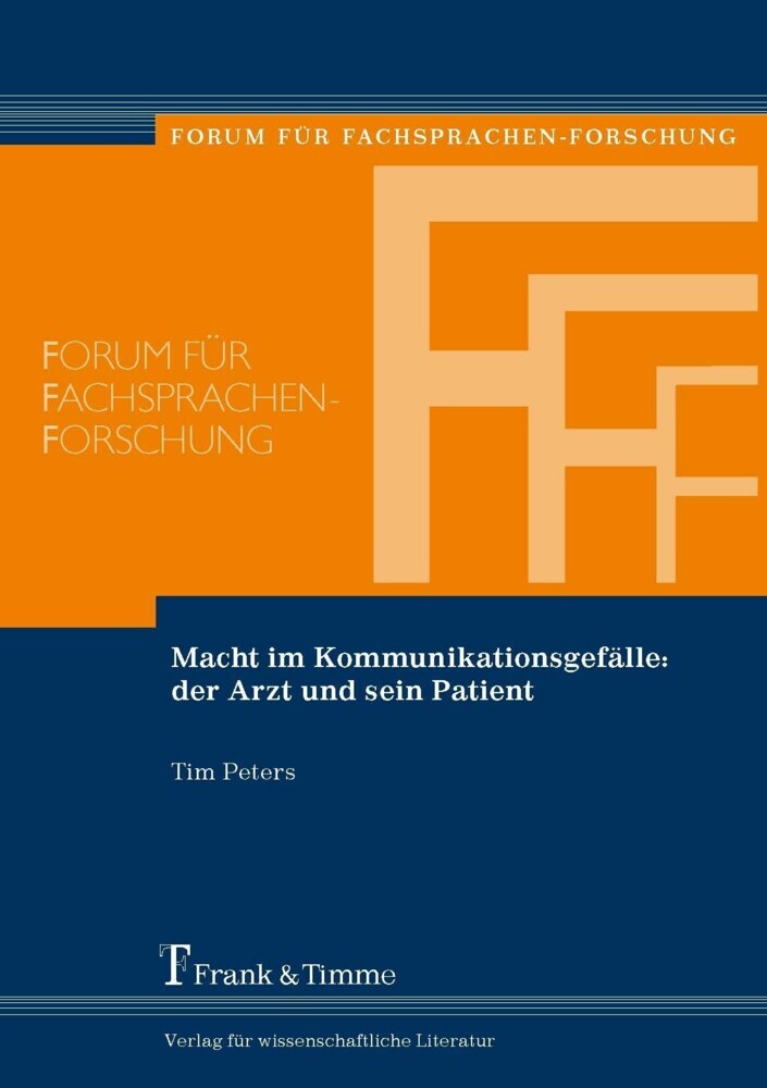 Macht im Kommunikationsgefälle: der Arzt und sein Patient main product photo