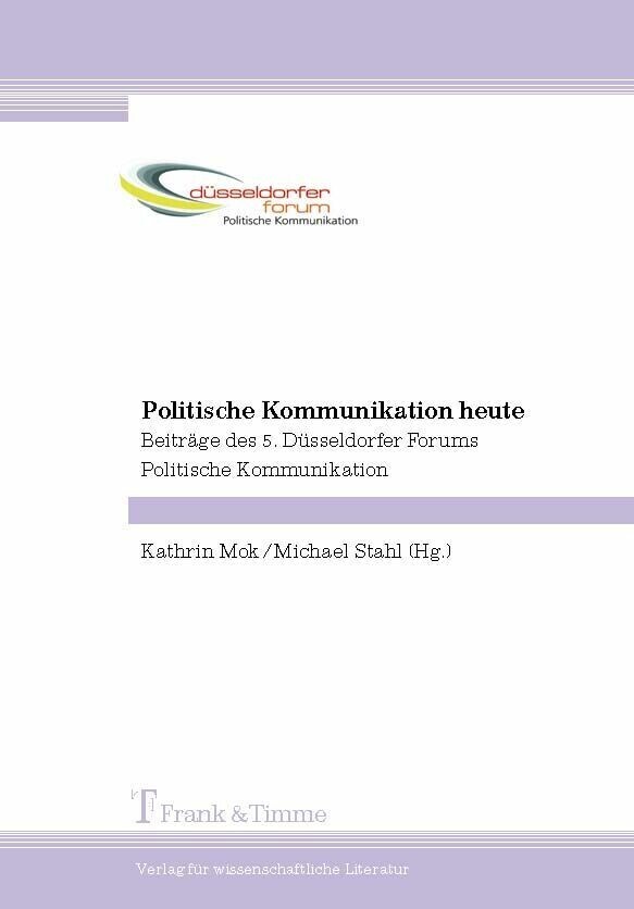 Politische Kommunikation heute main product photo