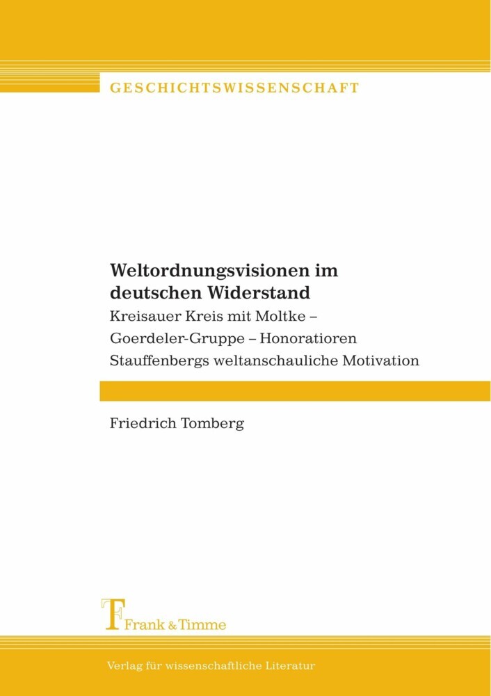 Weltordnungsvisionen im deutschen Widerstand main product photo