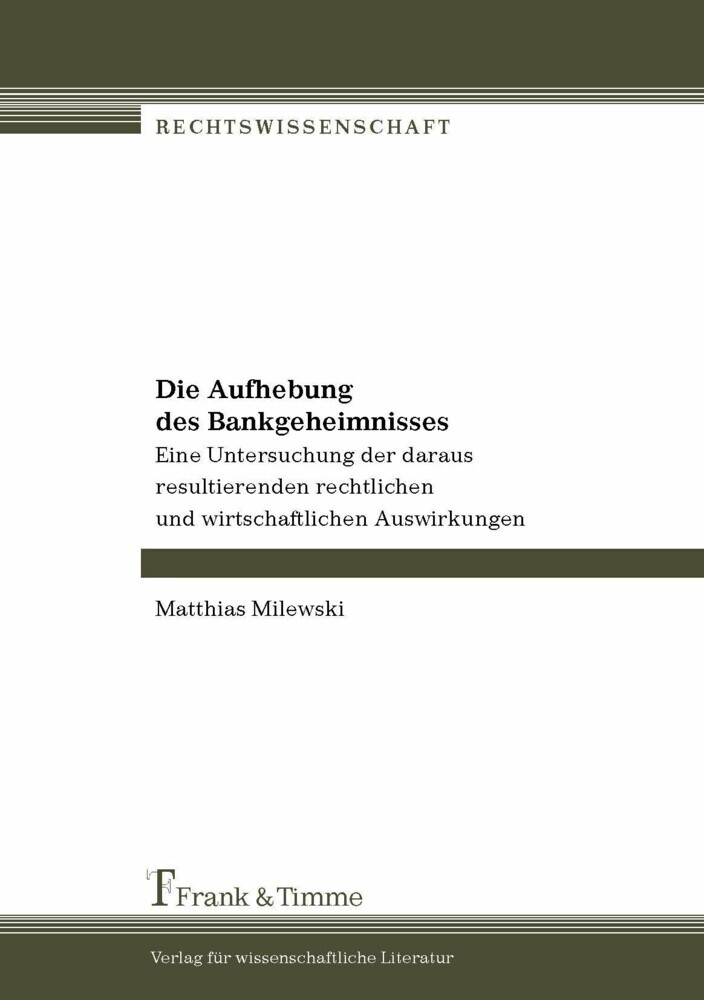 Die Aufhebung des Bankgeheimnisses main product photo