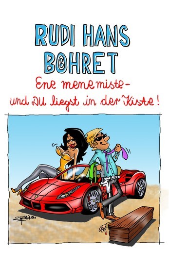 Ene mene miste - und Du liegst in der Kiste! main product photo
