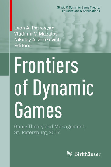 Frontiers of Dynamic Games main product photo