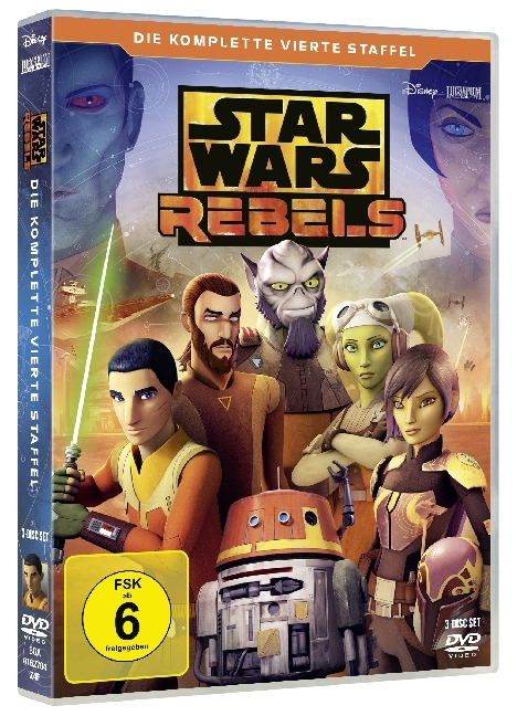 Star Wars Rebels. Staffel.4, 3 DVDs main product photo