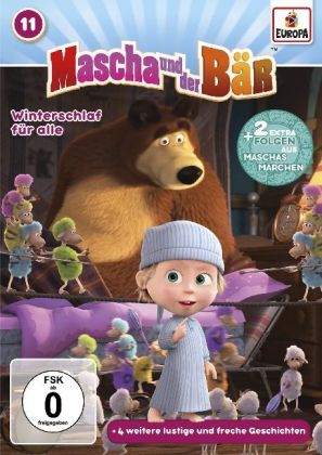 Mascha und der Bär - Winterschlaf für alle, 1 DVD