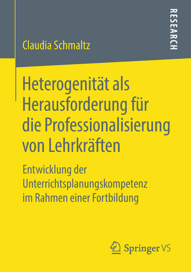 Heterogenität als Herausforderung für die Professionalisierung von Lehrkräften main product photo