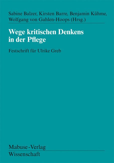 Wege kritischen Denkens in der Pflege main product photo