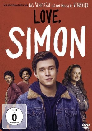 Love, Simon, 1 DVD, 1 DVD-Video