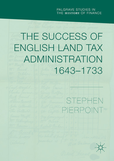 The Success of English Land Tax Administration 1643-1733 main product photo