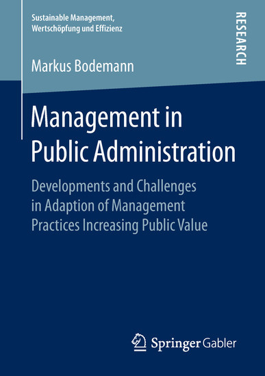 Management in Public Administration main product photo