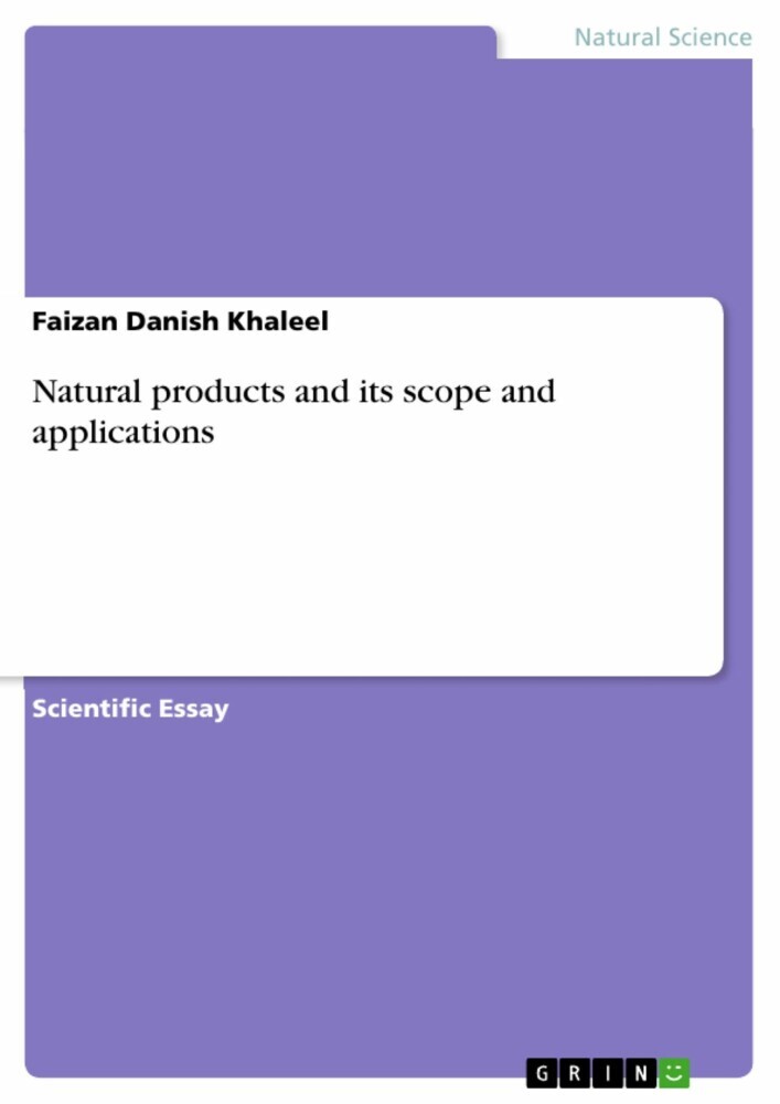 Natural products and its scope and applications main product photo