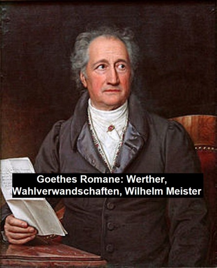 Goethes Romane: Werther, Wahlverwandschaften, Wilhelm Meister main product photo