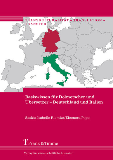Basiswissen für Dolmetscher und Übersetzer - Deutschland und Italien main product photo