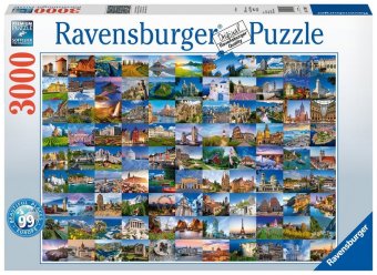 99 Beautiful Places in Europe (Puzzle)