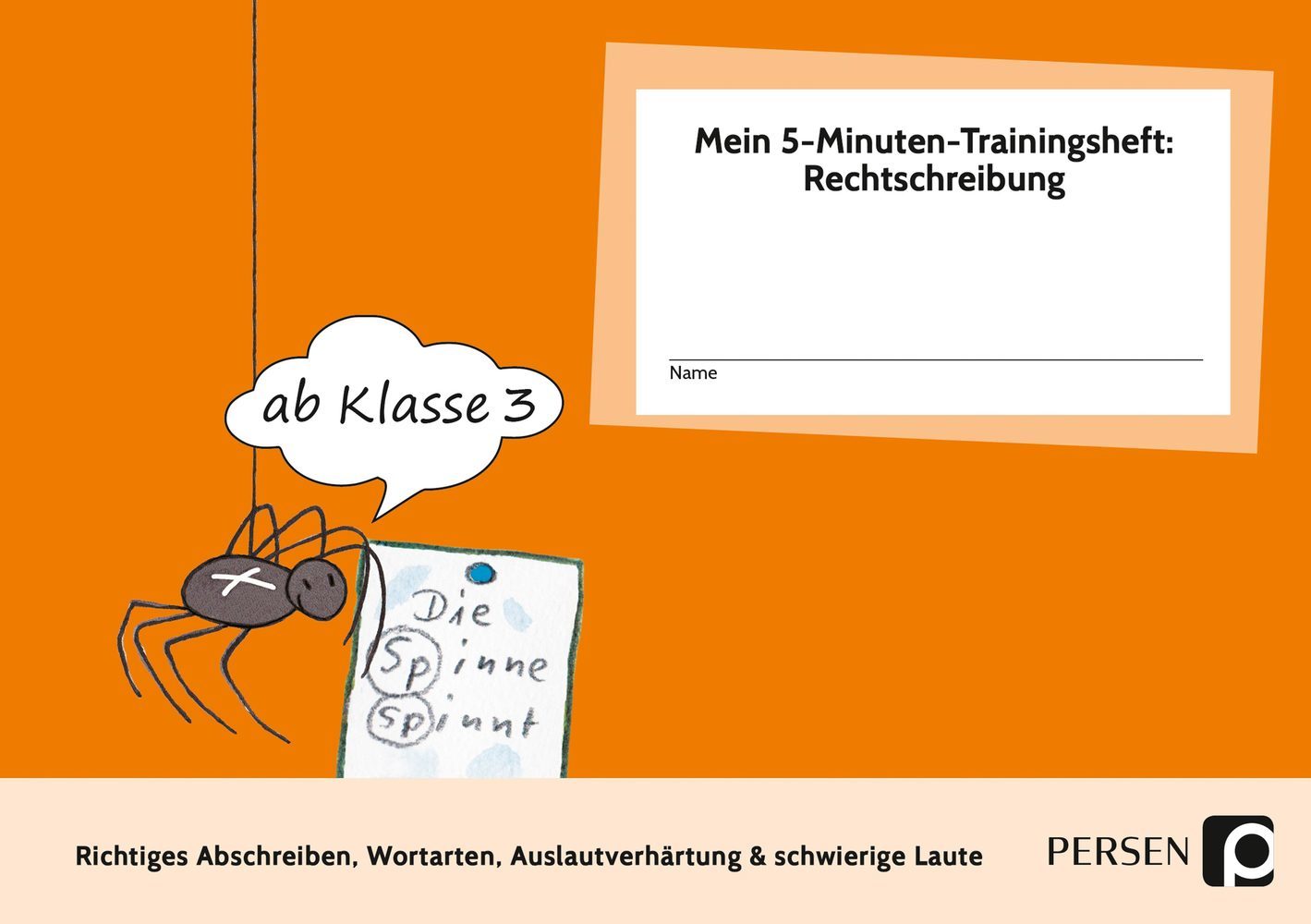 Mein 5-Minuten-Trainingsheft: Rechtschreibung 1, Klasse 3 main product photo
