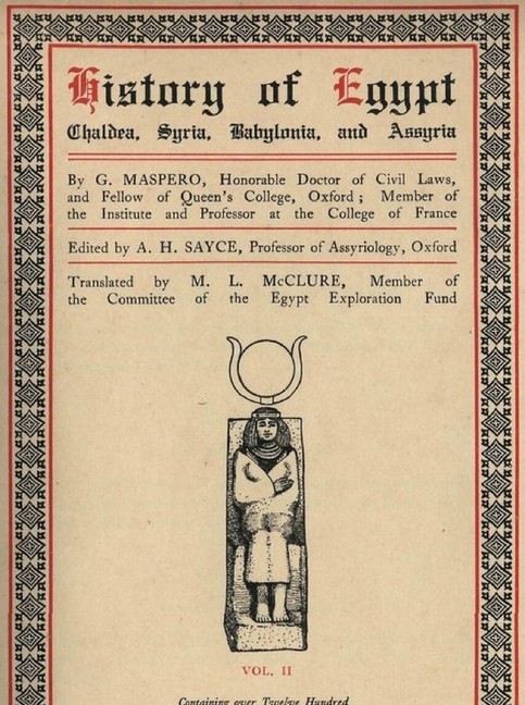History of Egypt, Chaldea, Syria, Babylonia, and Assyria, Vol. 2 main product photo