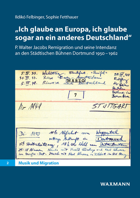 'Ich glaube an Europa, ich glaube sogar an ein anderes Deutschland' main product photo