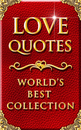 Love Quotes - World's Best Ultimate Collection