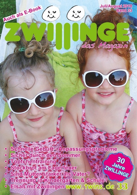 Zwillinge - das Magazin Juli/August 2018 main product photo