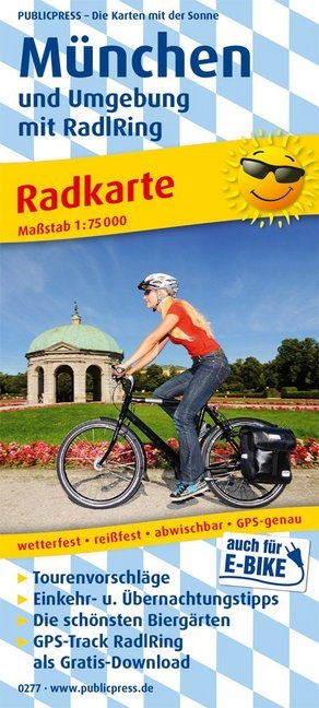 PublicPress Radkarte München und Umgebung mit RadlRing main product photo