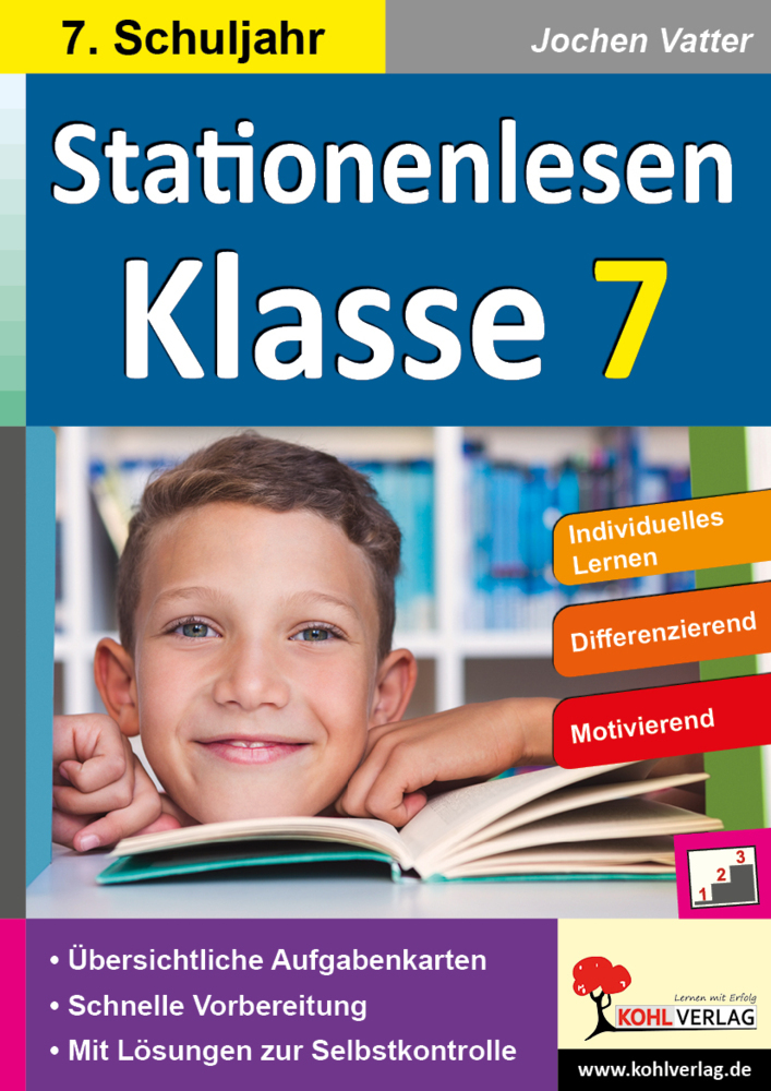 Stationenlesen Klasse 7 main product photo