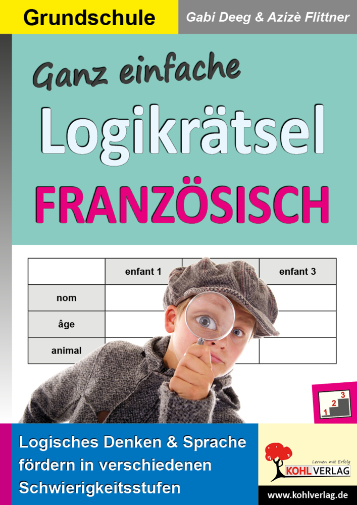 Ganz einfache Logikrätsel Französisch main product photo
