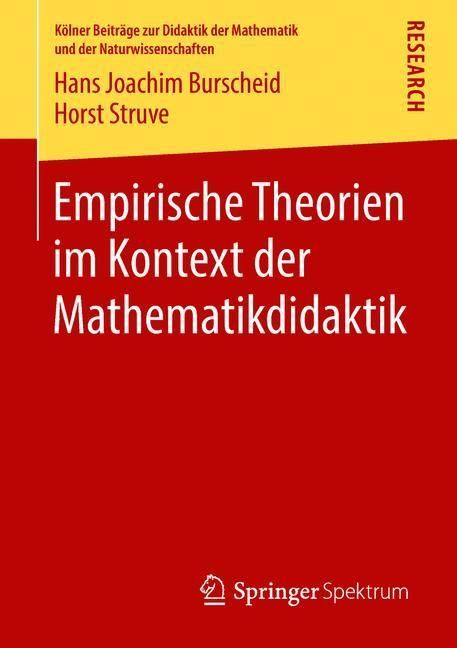 Empirische Theorien im Kontext der Mathematikdidaktik main product photo