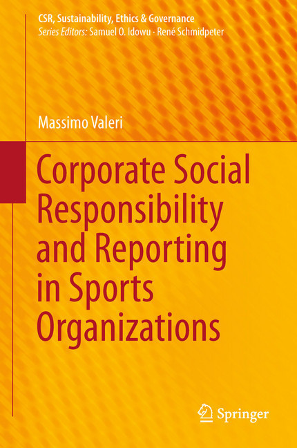 Corporate Social Responsibility and Reporting in Sports Organizations main product photo