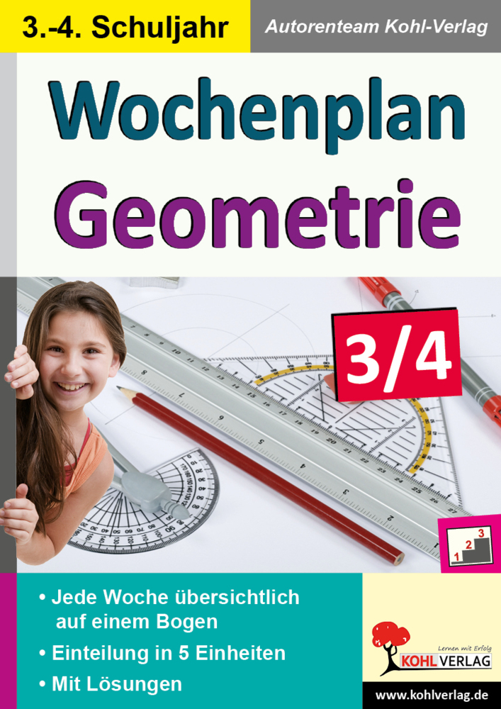 Wochenplan Geometrie / Klasse 3-4 main product photo