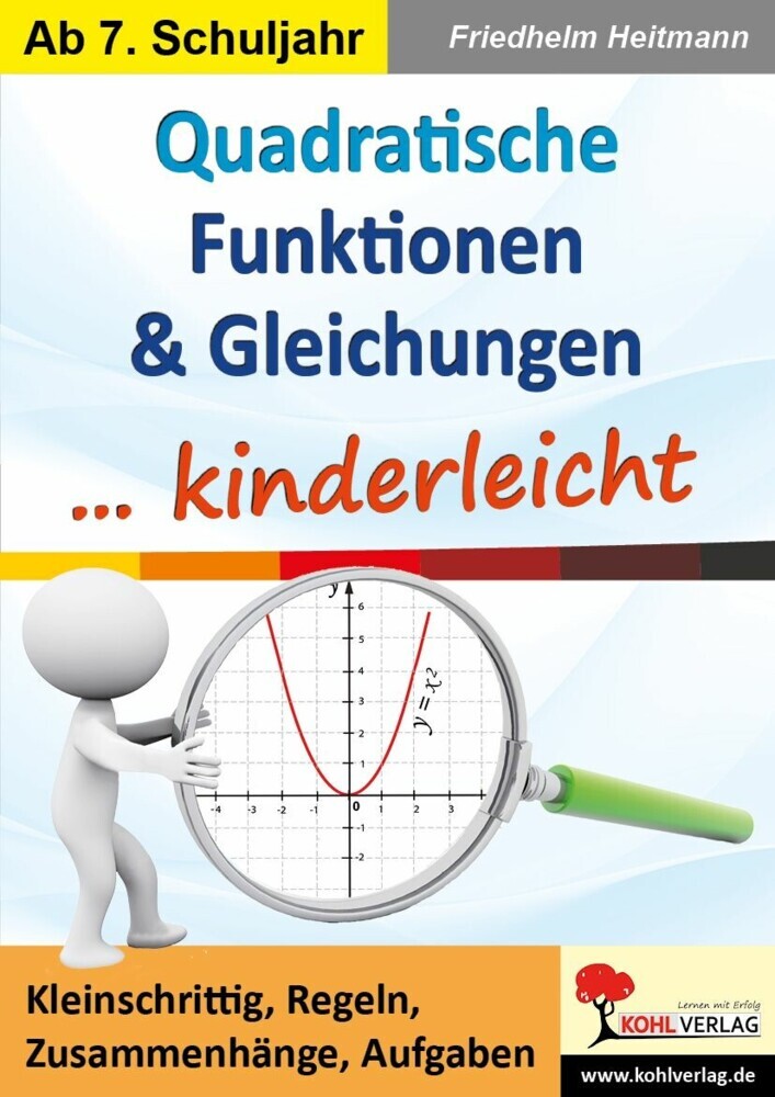 Quadratische Funktionen und Gleichungen ... kinderleicht main product photo