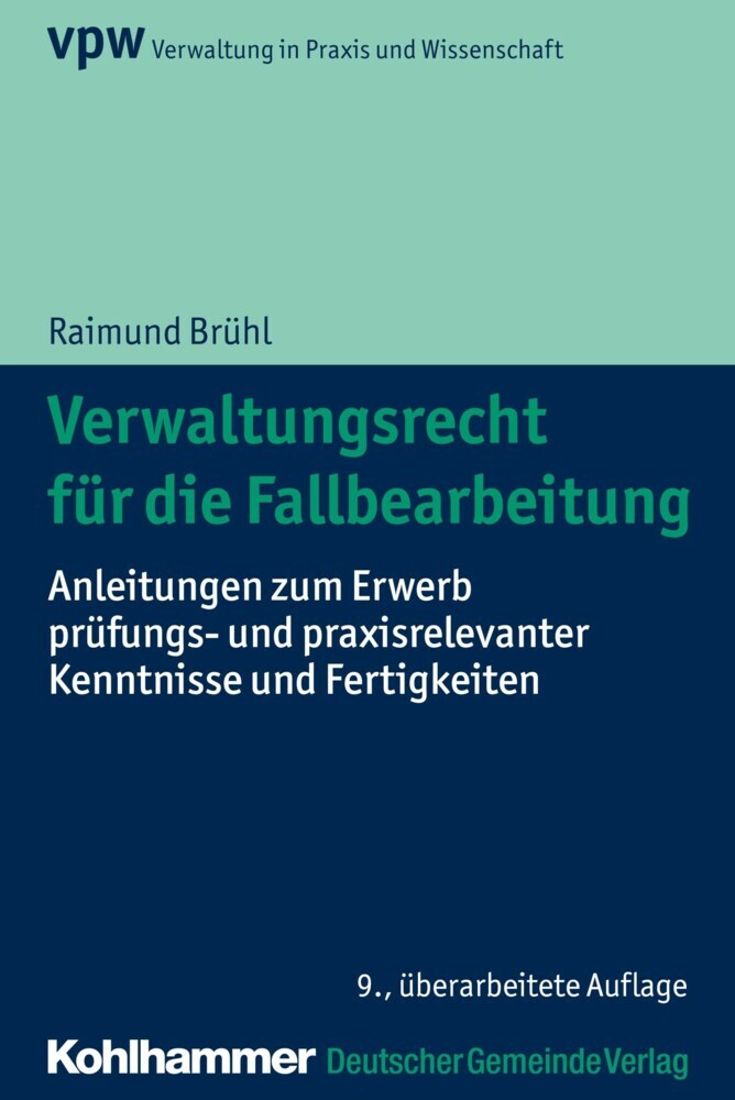 Verwaltungsrecht für die Fallbearbeitung main product photo