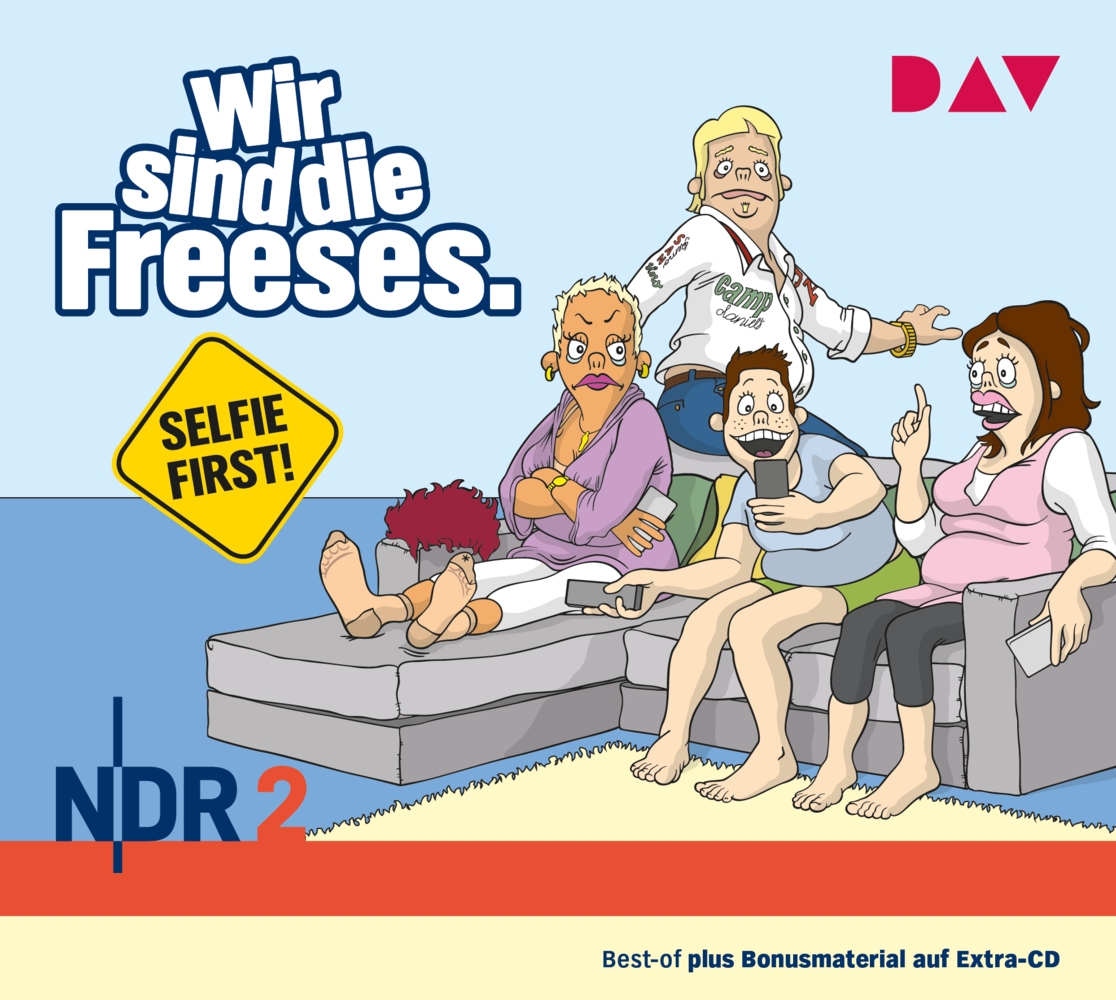 Wir sind die Freeses - Selfie First!, 3 Audio-CDs main product photo