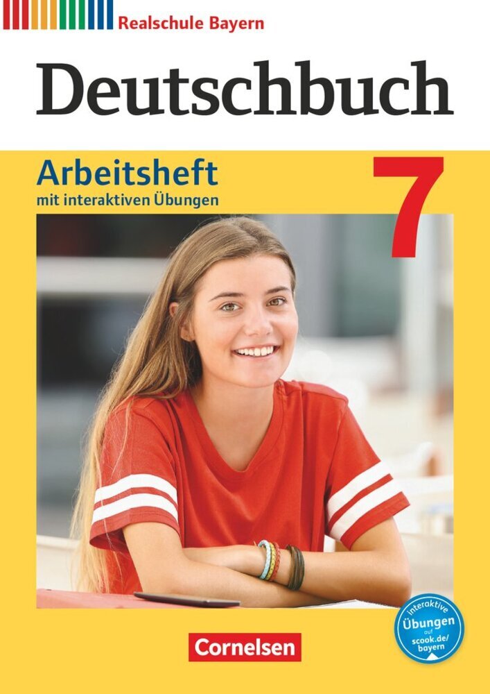 Deutschbuch - Sprach- und Lesebuch - Realschule Bayern 2017 - 7. Jahrgangsstufe main product photo