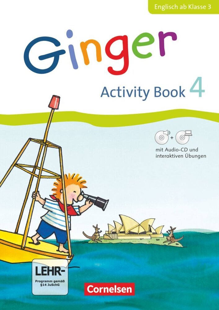 Ginger - Lehr- und Lernmaterial für den früh beginnenden Englischunterricht - Allgemeine Ausgabe - Neubearbeitung - 4. Schuljahr main product photo