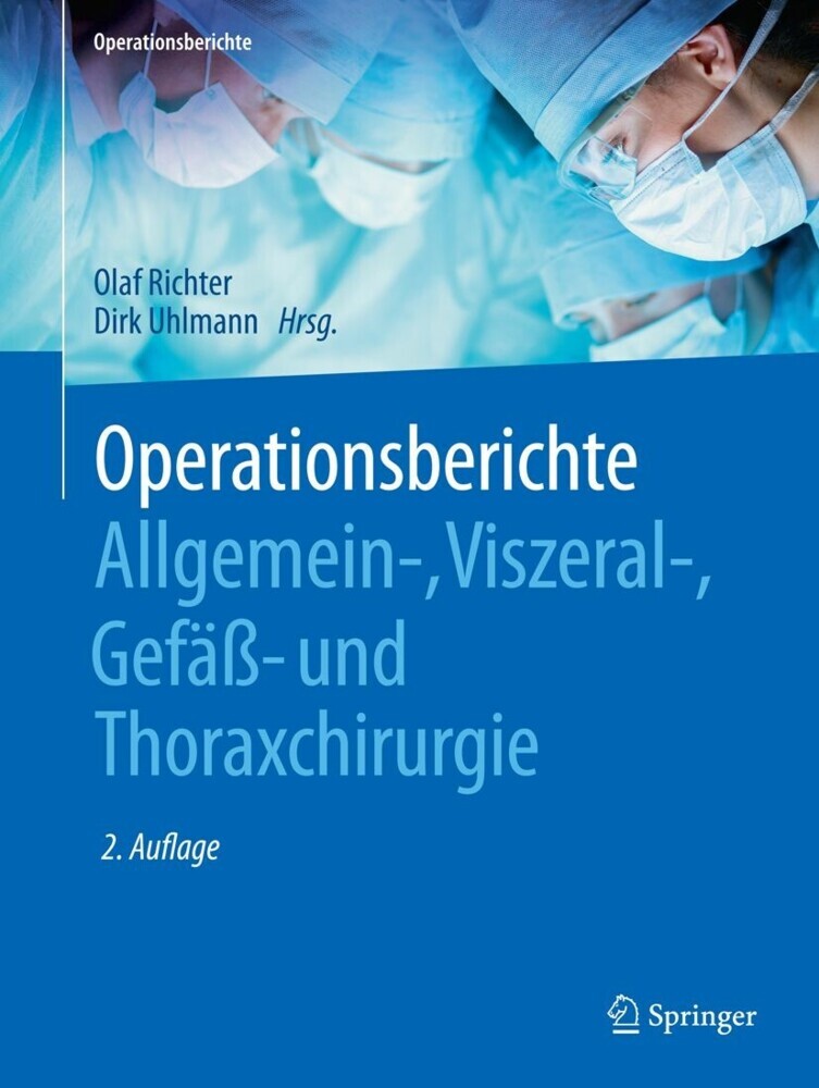 Operationsberichte Allgemein-, Viszeral- , Gefäß- und Thoraxchirurgie main product photo