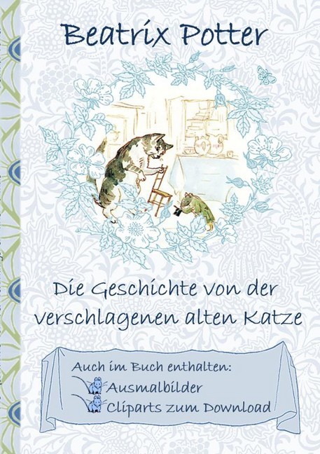 Die Geschichte von der verschlagenen alten Katze (inklusive Ausmalbilder und Cliparts zum Download) main product photo