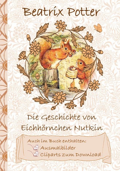 Die Geschichte vom Eichhörnchen Nutkin (inklusive Ausmalbilder und Cliparts zum Download) main product photo