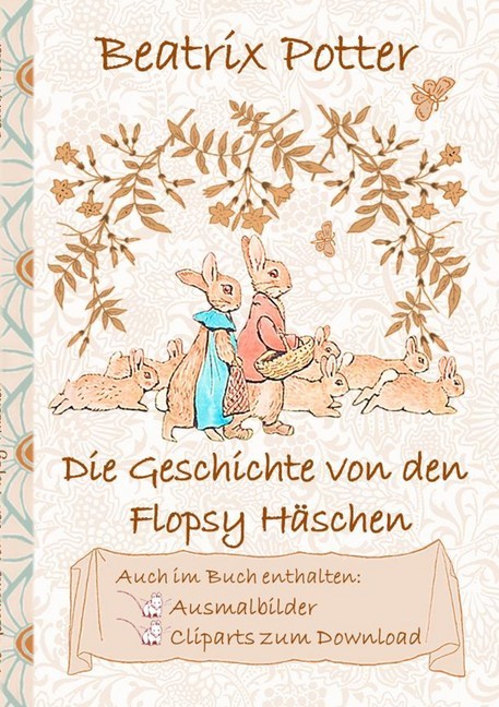 Die Geschichte von den Flopsy Häschen (inklusive Ausmalbilder und Cliparts zum Download) main product photo