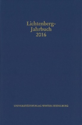 Lichtenberg-Jahrbuch 2016