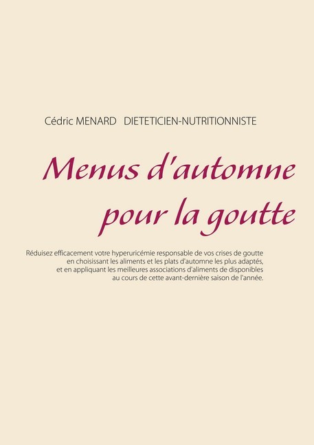 Menus d'automne pour la goutte main product photo