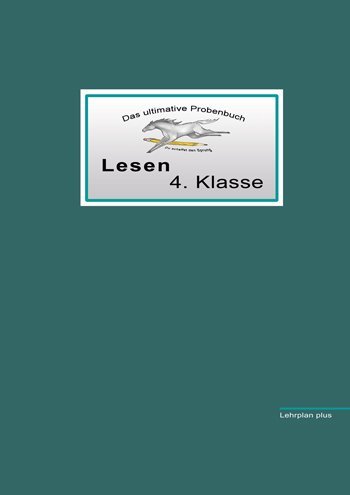 Das ultimative Probenbuch Lesen 4. Klasse main product photo