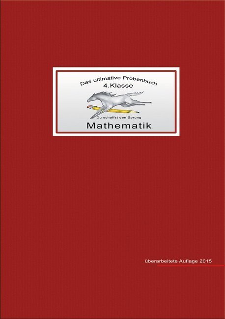 Das ultimative Probenbuch Mathematik 4. Klasse main product photo