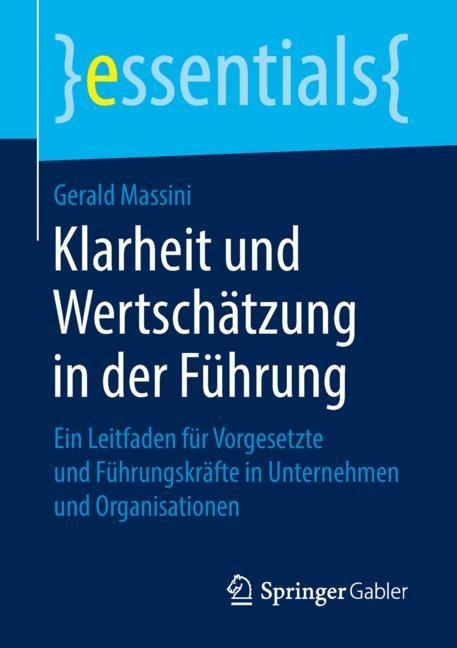 Klarheit und Wertschätzung in der Führung main product photo