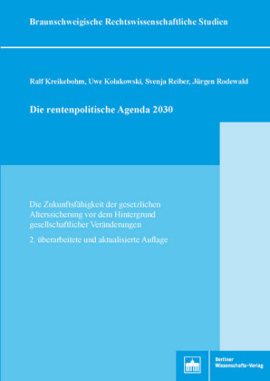 Die rentenpolitische Agenda 2030